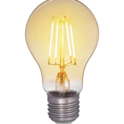 LED-vakiolamppu AMBER antiikki 4,5W 400lm E27 2200K kirkas