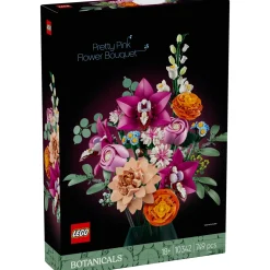 LEGO Botanicals 10342 Kaunis vaaleanpunainen kukkakimppu