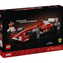 LEGO Icons 11375 Ferrari F2004 ja Michael Schumacher