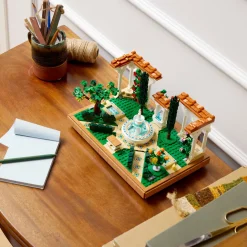 LEGO Icons 10359 Puutarha ja suihkulähde