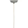 Lehtiharava, leveys 46 cm, puuvarsi