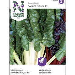 Lehtimangoldi siemen Nelson Garden Basic White silver 2