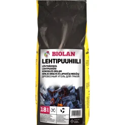 Lehtipuuhiili Biolan Grillisti 18 L