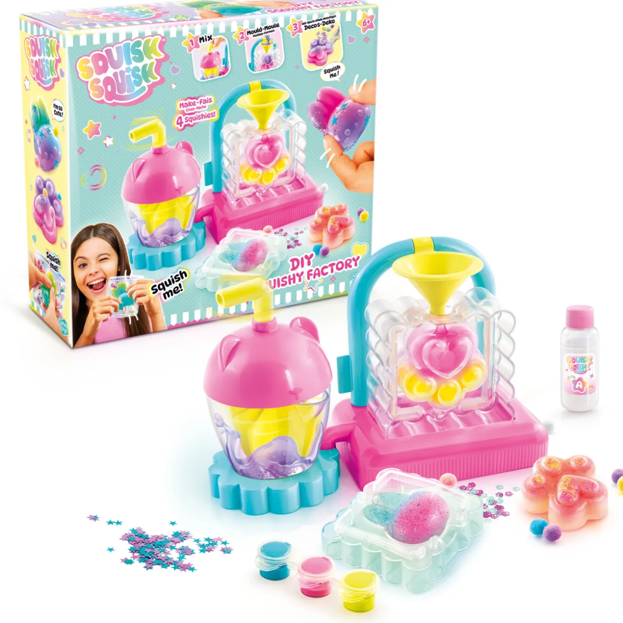 Leikkisetti Squish Squish Factory