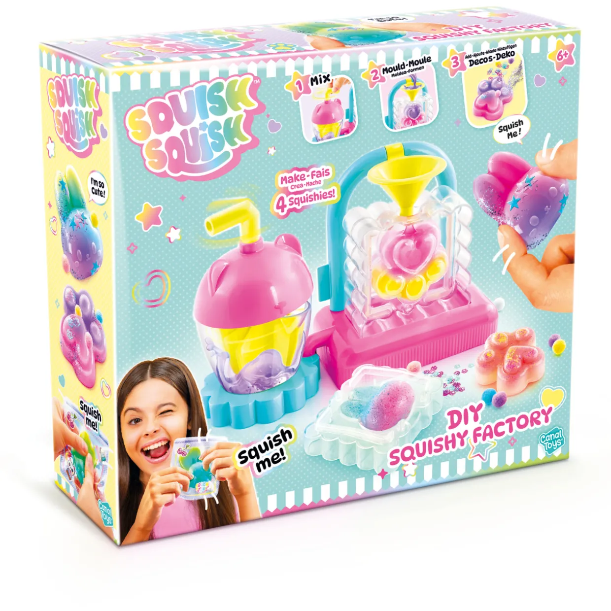 Leikkisetti Squish Squish Factory