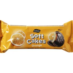 Leivoskeksi Priima 135 g Soft Cakes Orange