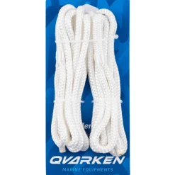Lepuuttajaköysi Qvarken 6 mm / 1,5 m, silmukallinen, valkoinen, 2 kpl / pkt