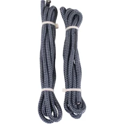 Lepuuttajan köysi lenkillä 6 mm, 2 kpl Piippo