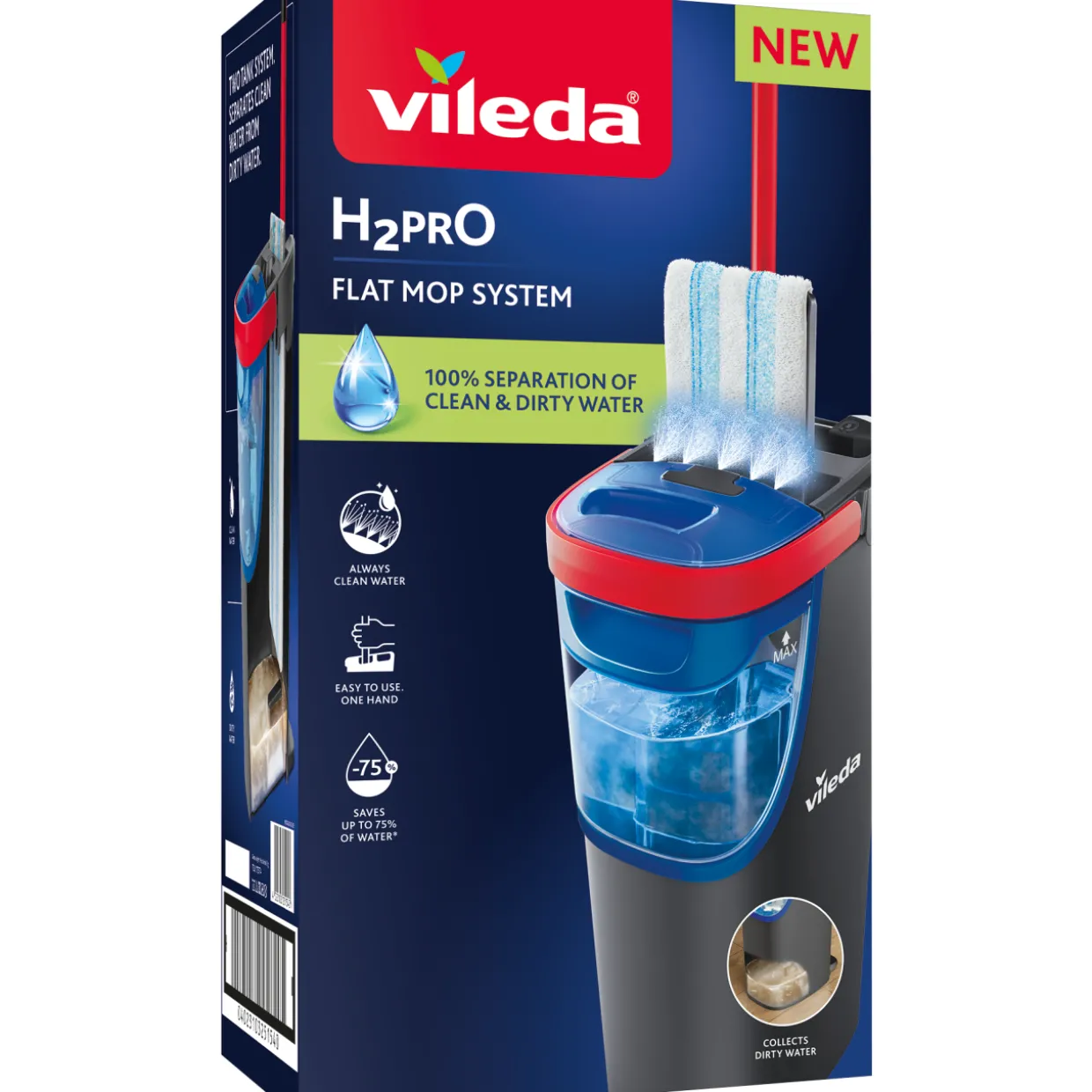 Levymoppisetti Vileda H2Pro