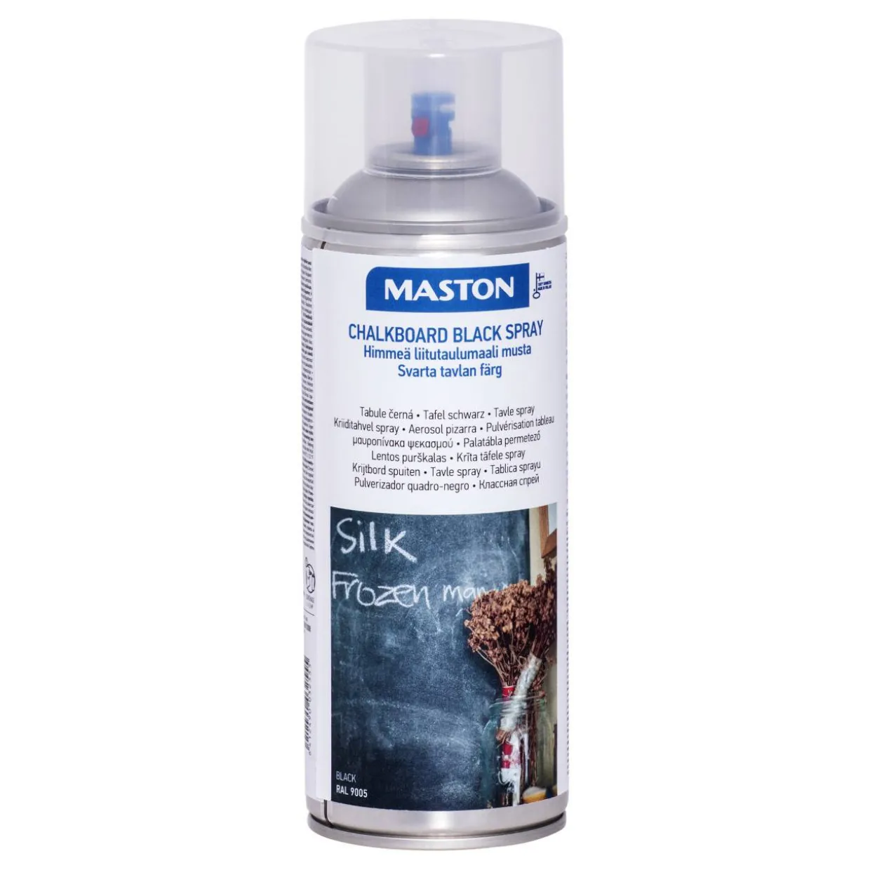 Liitutaulumaalispray 400 ml musta
