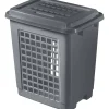 Likapyykkikori Orthex 45 l kivenharmaa