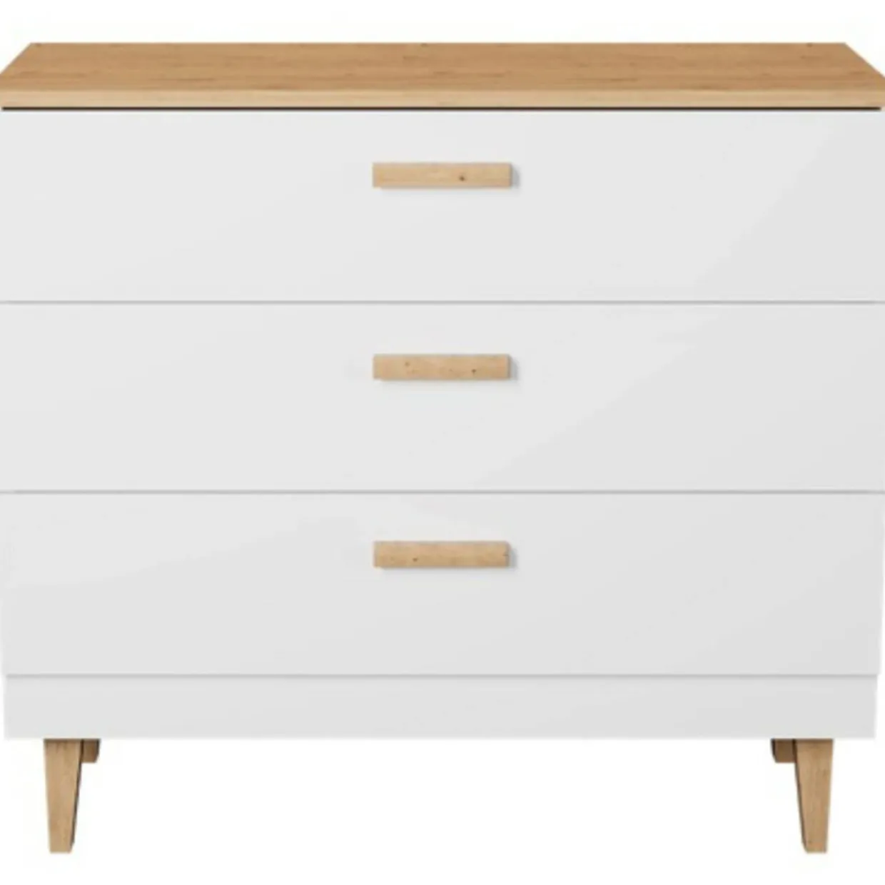 Lipasto Kocot 100 cm Denver valkoinen/beige