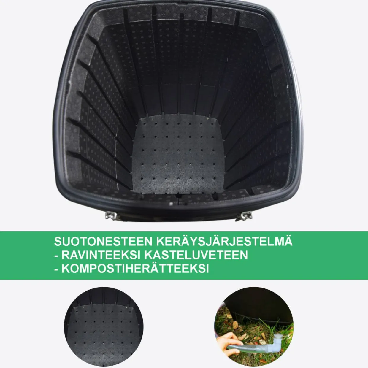 Lämpökompostori Green Land 110 l