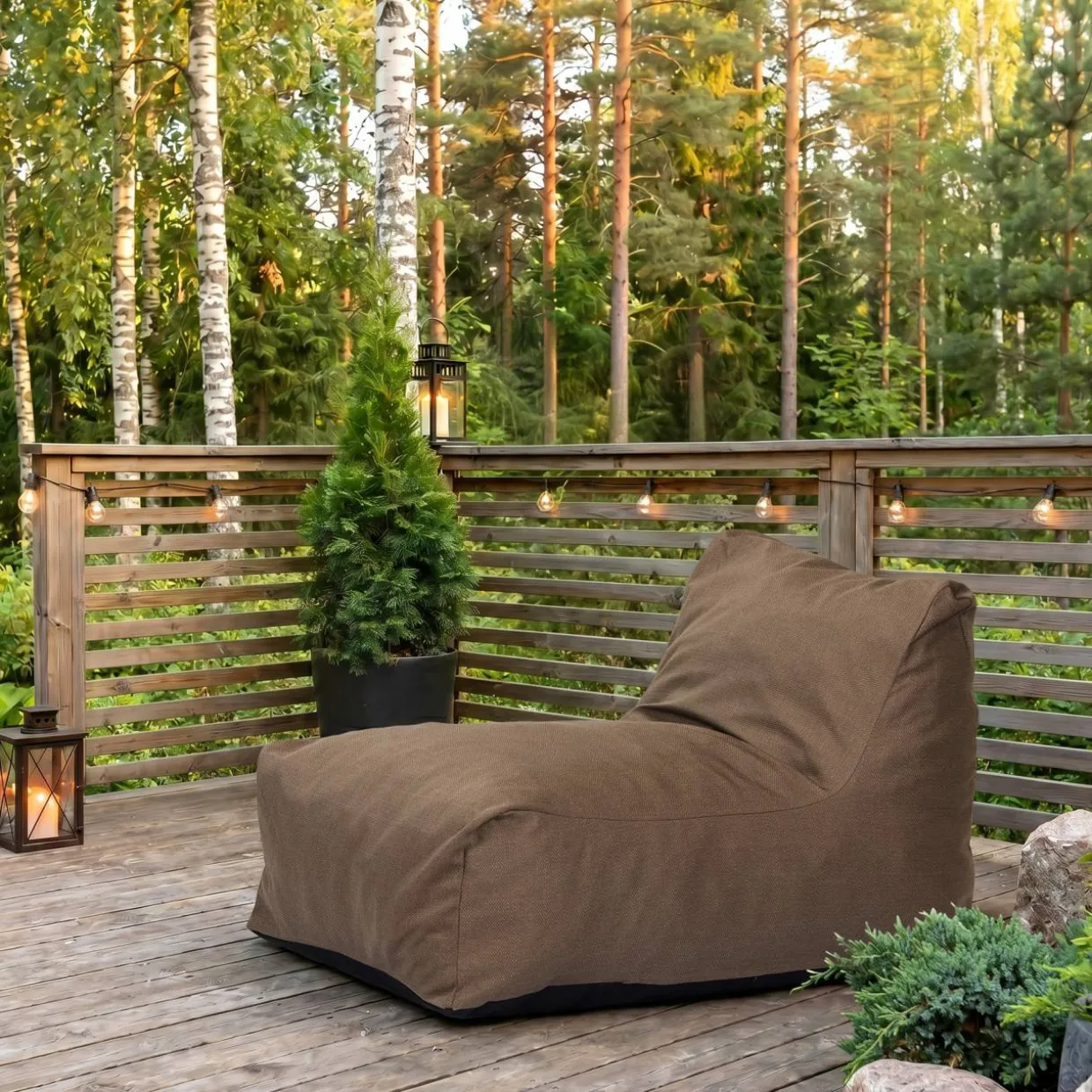 Lounge säkkituoli ulkokäyttöön