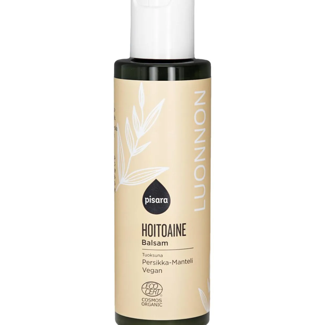 Luonnon hoitoaine Pisara 200 ml persikka-manteli