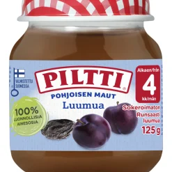 Luumua Piltti 125 g Pohjoisen Maut 4 kk