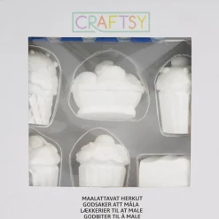 Maalattavat herkut Craftsy 6 kpl