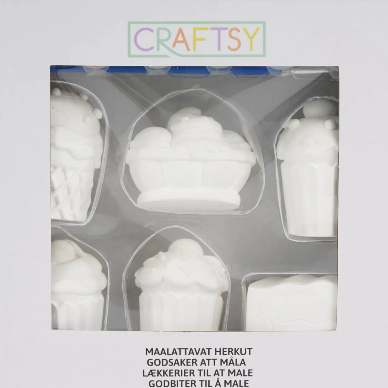 Maalattavat herkut Craftsy 6 kpl