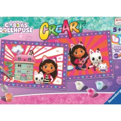 Maalaussetti Ravensburger CreArt Gabby's Dollhouse