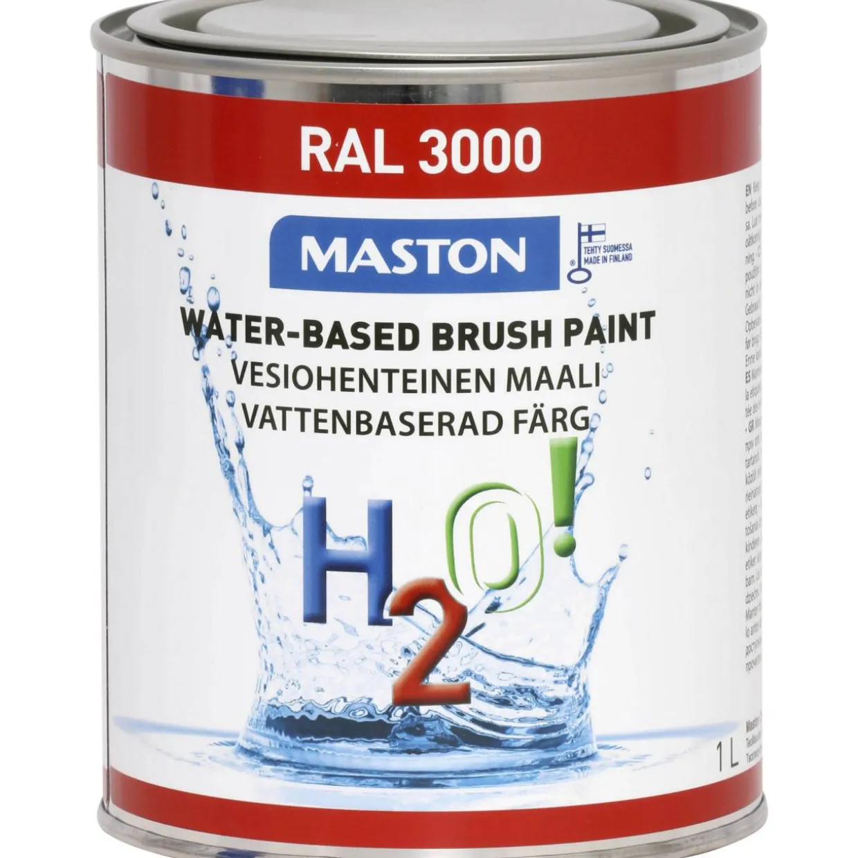 Maali 1 l H2O Colormix tulenpunainen