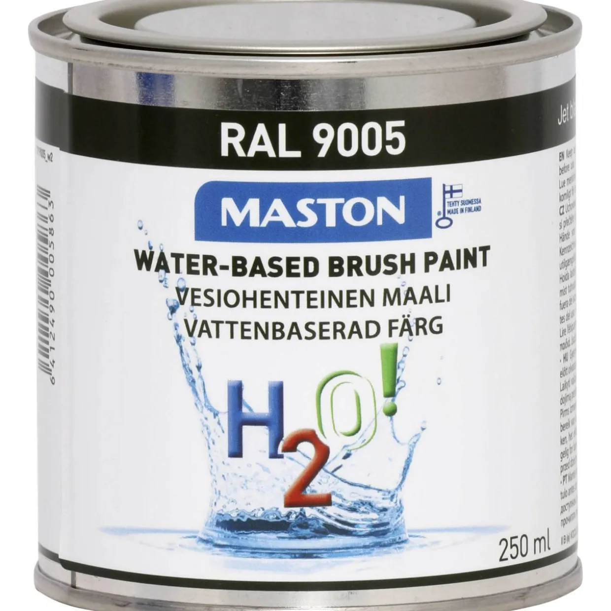 Maali 250 ml H2O Colormix syvänmusta