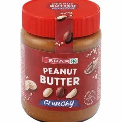 Maapähkinävoi SPAR 350 g crunchy