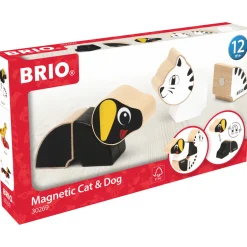 Magneettinen mäyräkoira ja kissa Brio 30269