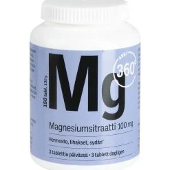 Magnesiumsitraatti Arki 360° 150 kpl