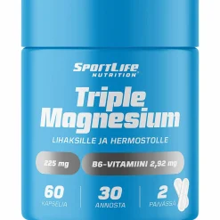 Magnesium SportLife 60 kpl Triple