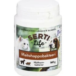 Maitohappobakteeri SertiLife 140 g lemmikeille