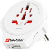 Matkailijan USB-adapteri Skross