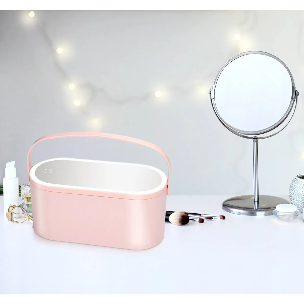 Matkakauneuslaukku Touch Of Beauty LED-valo