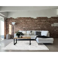 Matto Jysmä 200 x 290 cm Luxury valkoinen