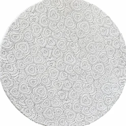 Matto Kotikulta 120 cm Hertta valkoinen