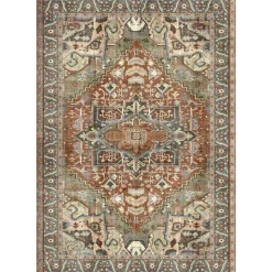 Matto Minun Matot 60 x 90 cm Sikinos vihreä/ruskea