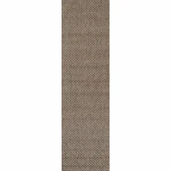 Matto Solina 80 x 300 cm Arda ruskea/tummanharmaa