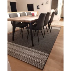 Matto 200x290cm Lotta musta