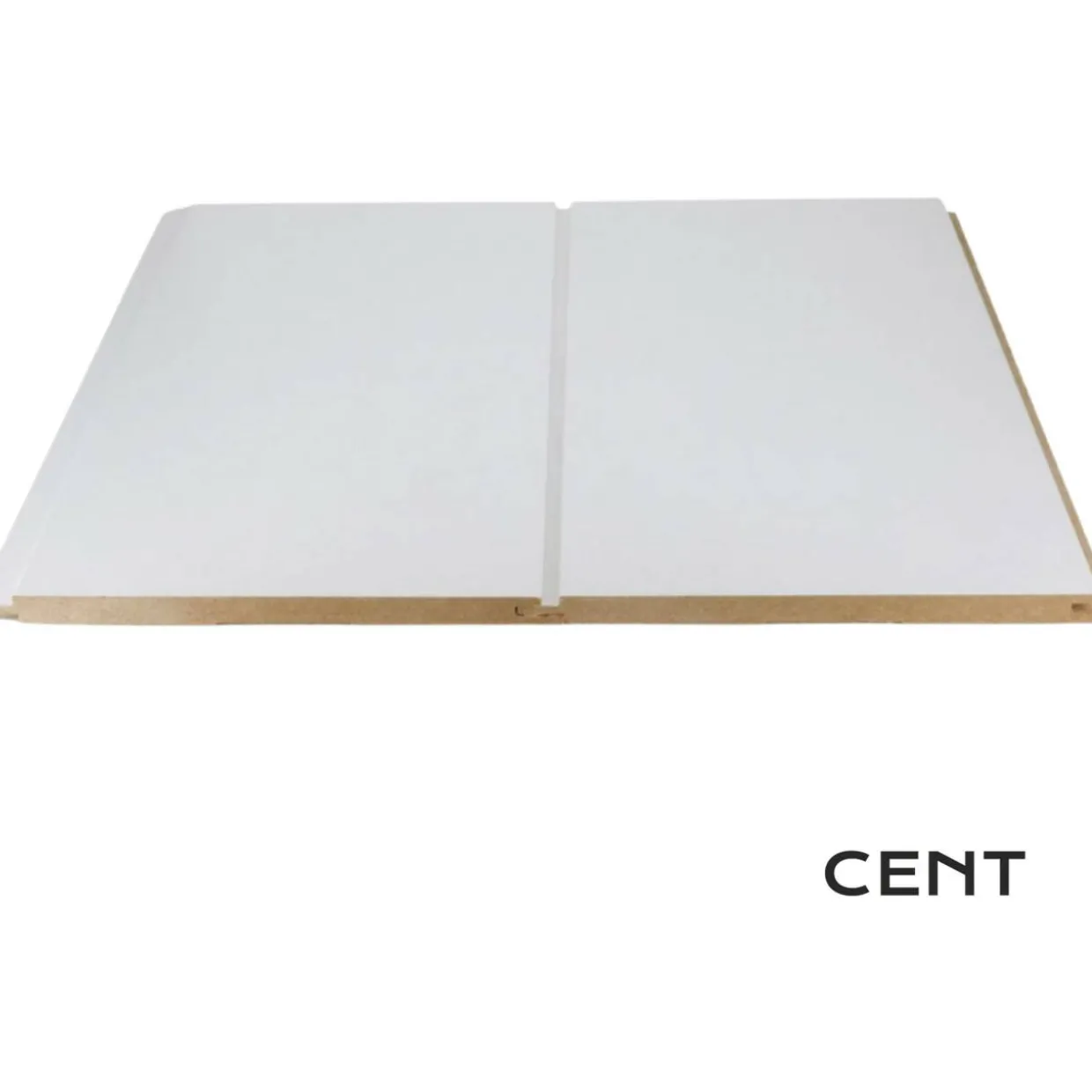 MDF-Paneeli Cent STS(5) 10x175x2780 Puhdas Valkoinen, Päätypontattu