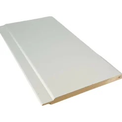 MDF-Paneeli STP 10x150x2080 Maalattu Valkoinen, Päätypontattu