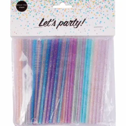 Mehupilli Let's Party 40 kpl 18 x 1 cm + harja