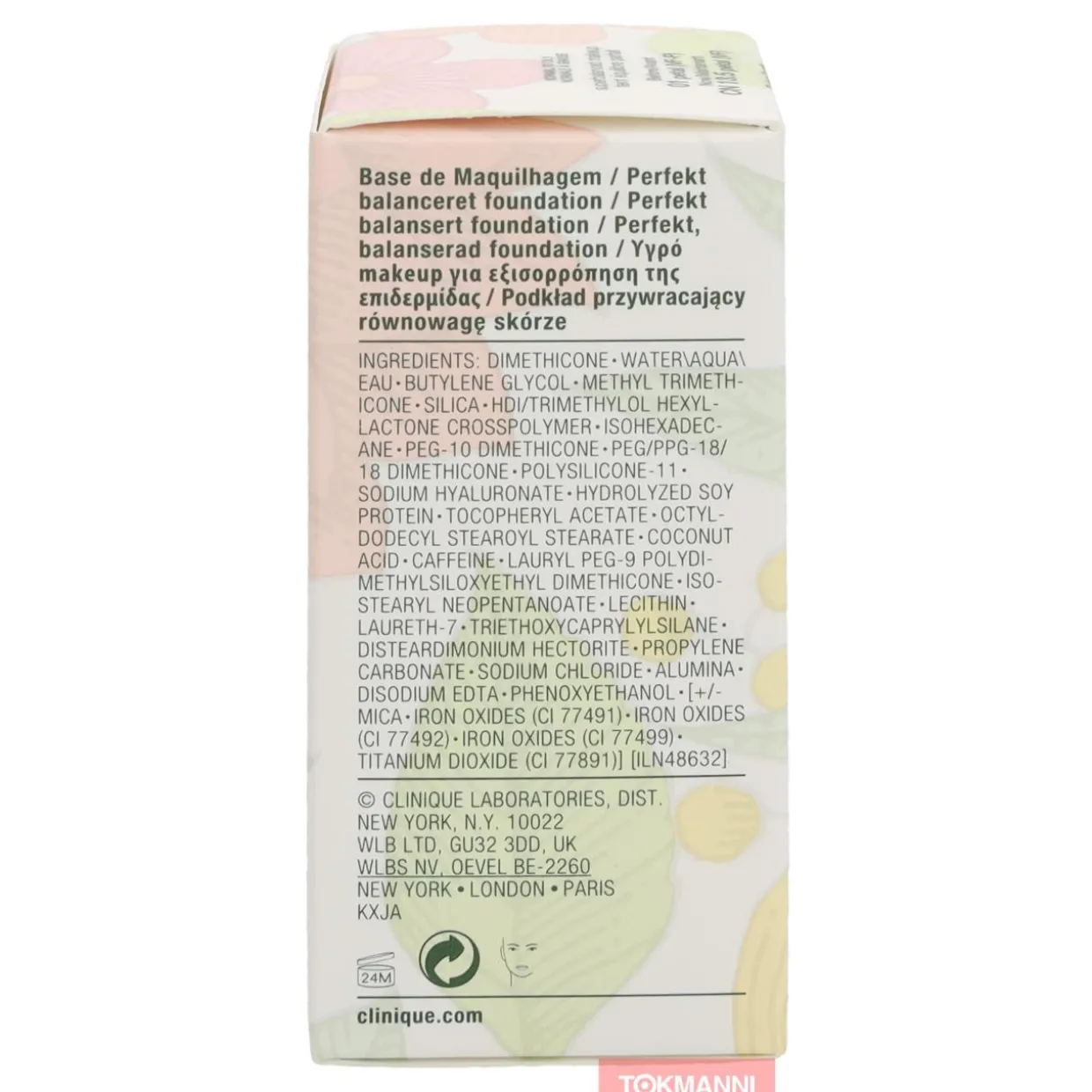 Meikkivoide, Clinique 30 ml Superbalanced #01 Petal