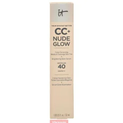 Meikkivoide, IT Cosmetics 32 ml CC+ Nude Glow Corrective Illuminating SPF40 Medium Tan