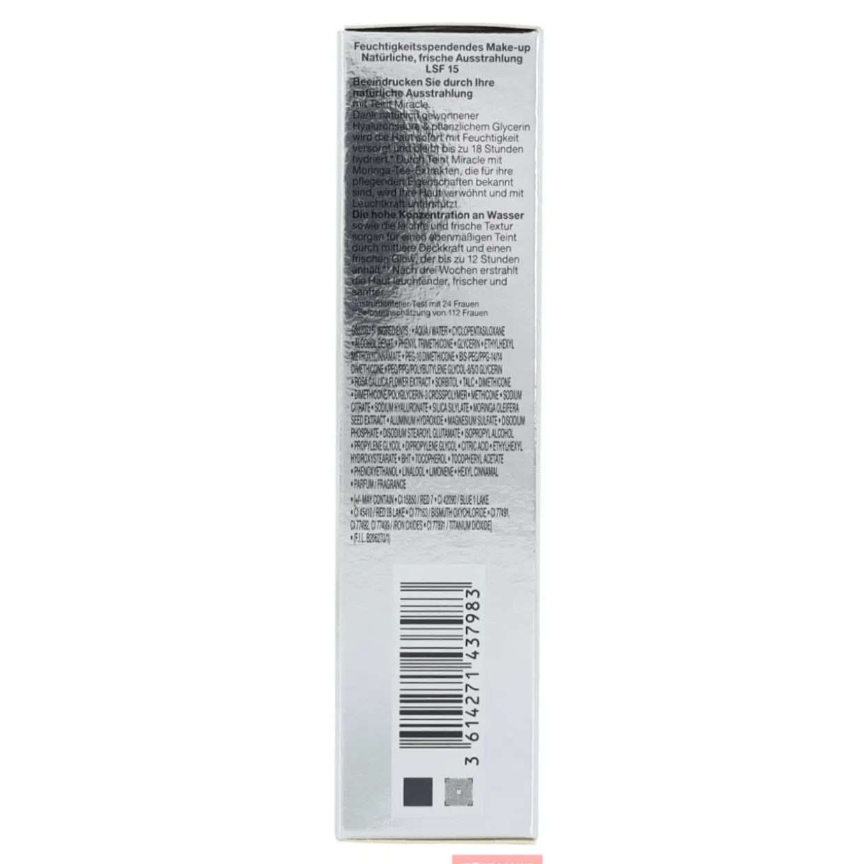 Meikkivoide, Lancome 30 ml Teint Miracle Hydrating SPF15 #02 Lys Rose