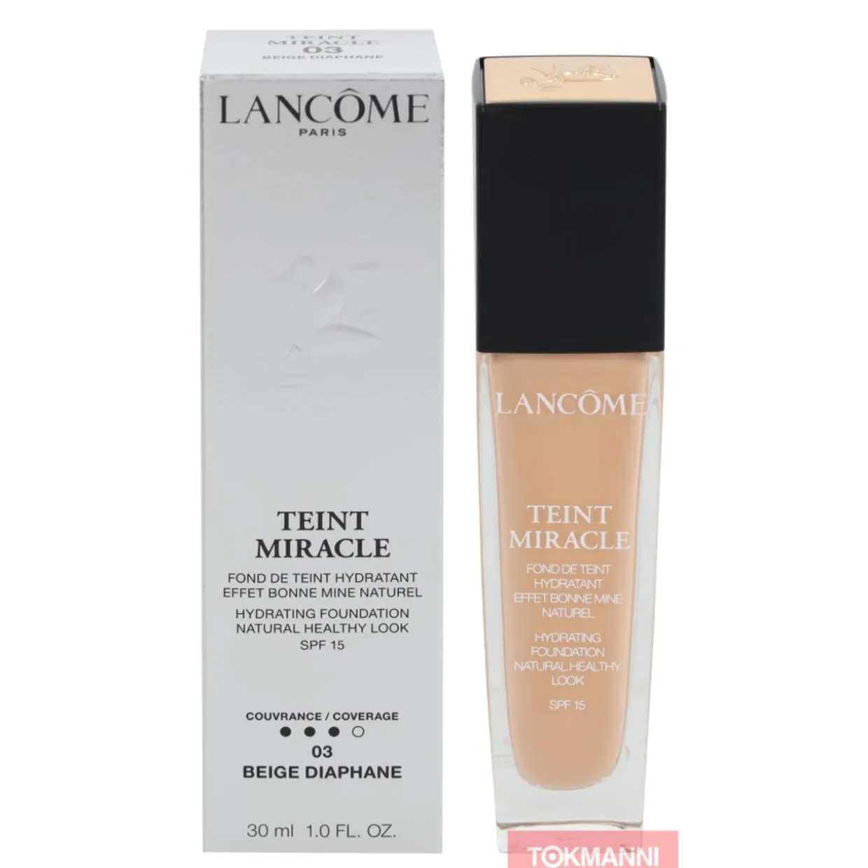 Meikkivoide, Lancome 30 ml Teint Miracle Hydrating Foundation #03 Beige Diaphane