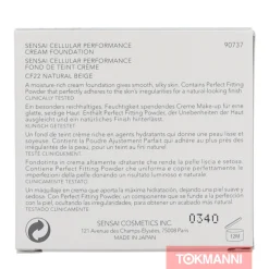 Meikkivoide, Sensai 30 ml Cellular Performance #CF22 Natural Beige