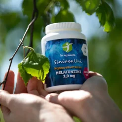 Melatoniini Terveyskaista 150 kpl 1,9 mg SininenUni nopeavaikutteinen
