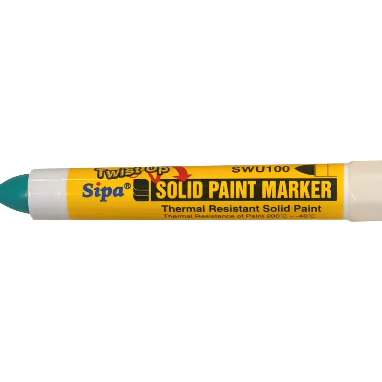 Merkintäkynä Sipa Twist Up Solid Marker vihreä