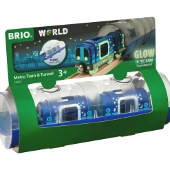 Metrojuna ja tunneli Brio 33970
