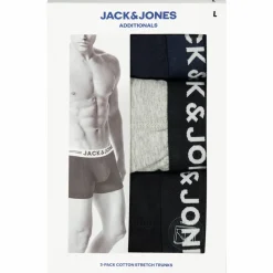 Miesten bokserit Jack & Jones Jackanthony Trunks Noos 3 kpl/pkt
