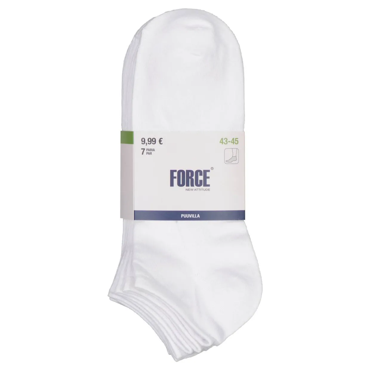Miesten sneaker-sukat Force New Attitude 7 pr/pkt